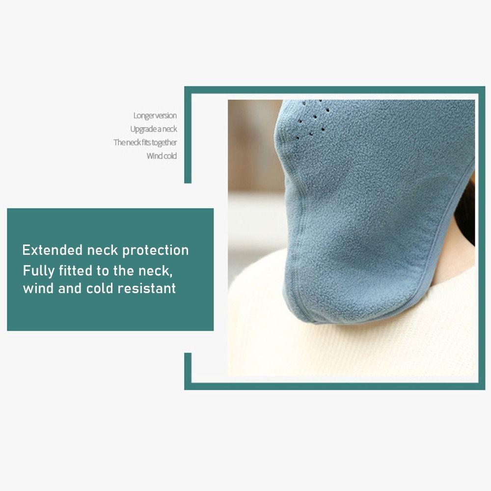 HD Goggles Cycling Cap Windproof Fleece Face Shield Caps New Face Mask Snowboarding