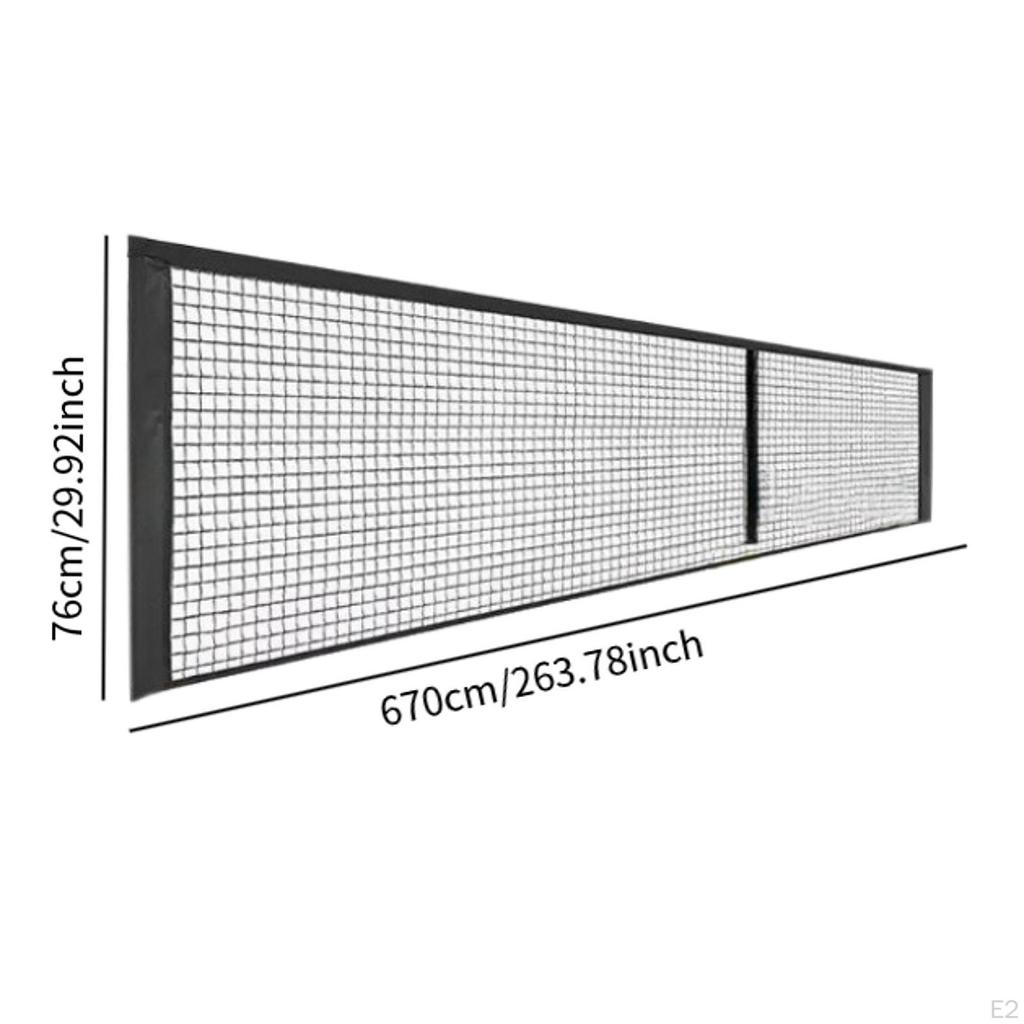 Pickleball Net Training Professional Practice Easy Setup Portable Movable for Park Game Outdoor