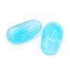 2Pcs Practical Travel Hair Color Showers Water Shampoo Ear Protector Cover