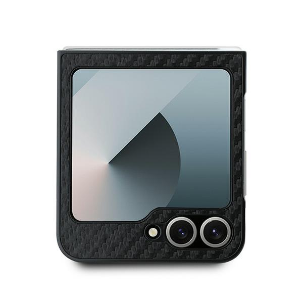 BMW Bmhczf623Pudtk Z Flip6 F741 Черный/Black Жесткий чехол Карбон Триколор