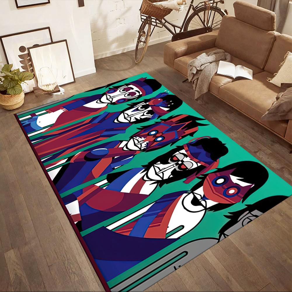 Incredibox Floor Rug Office Rug Perfect for Living Rooms Decorate room Game Room Bedrooms Antislip Carpet Decorate Offices Wedding Party Gift