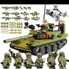 Совместимые военные бронеавтомобили SWAT - Развивающая сборная игрушка для мальчиков