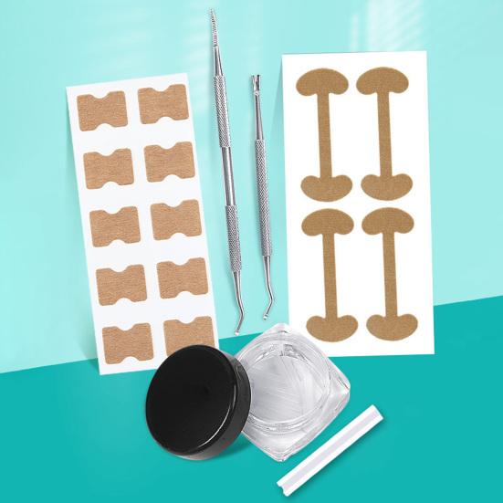 1 комплект, набор для коррекции ногтей на ногах, аксессуары для ухода без клея, премиум-корректор для маникюрного салона