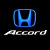 H 2 шт. Автомобильные проекционные лампы для дверей, приветственные световые тени для Honda Civic Fit Jazz Accord HRV CRV City Passport Pilot Vezel наклейки TP6