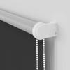 Black Blackout Roller Blind 135 x 230 cm Fabric Width 131.6 cm