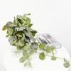 40-100cm Fake Hanging Plants Artificial Begonia Plant Vines Silk Plant Wall Leaves Tropical Scindapsus Plant For Home Garden