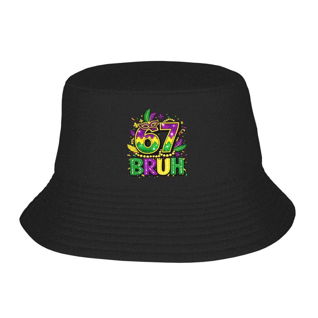 67 Funny 67 Christmas Meme Bucket Hat WoUnisex Unisex Fashion Summer Outdoor Sun  FisherUnisex Cap