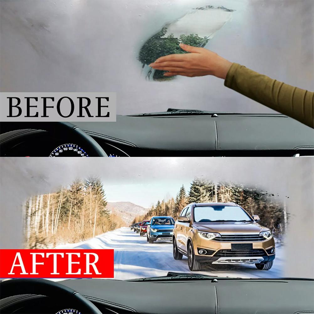 90ml Car Anti-fog Spray Windshield Rearview Mirror Glass Anti Fog Coating Agent Long-lasting Effect Car Care Defogging Products