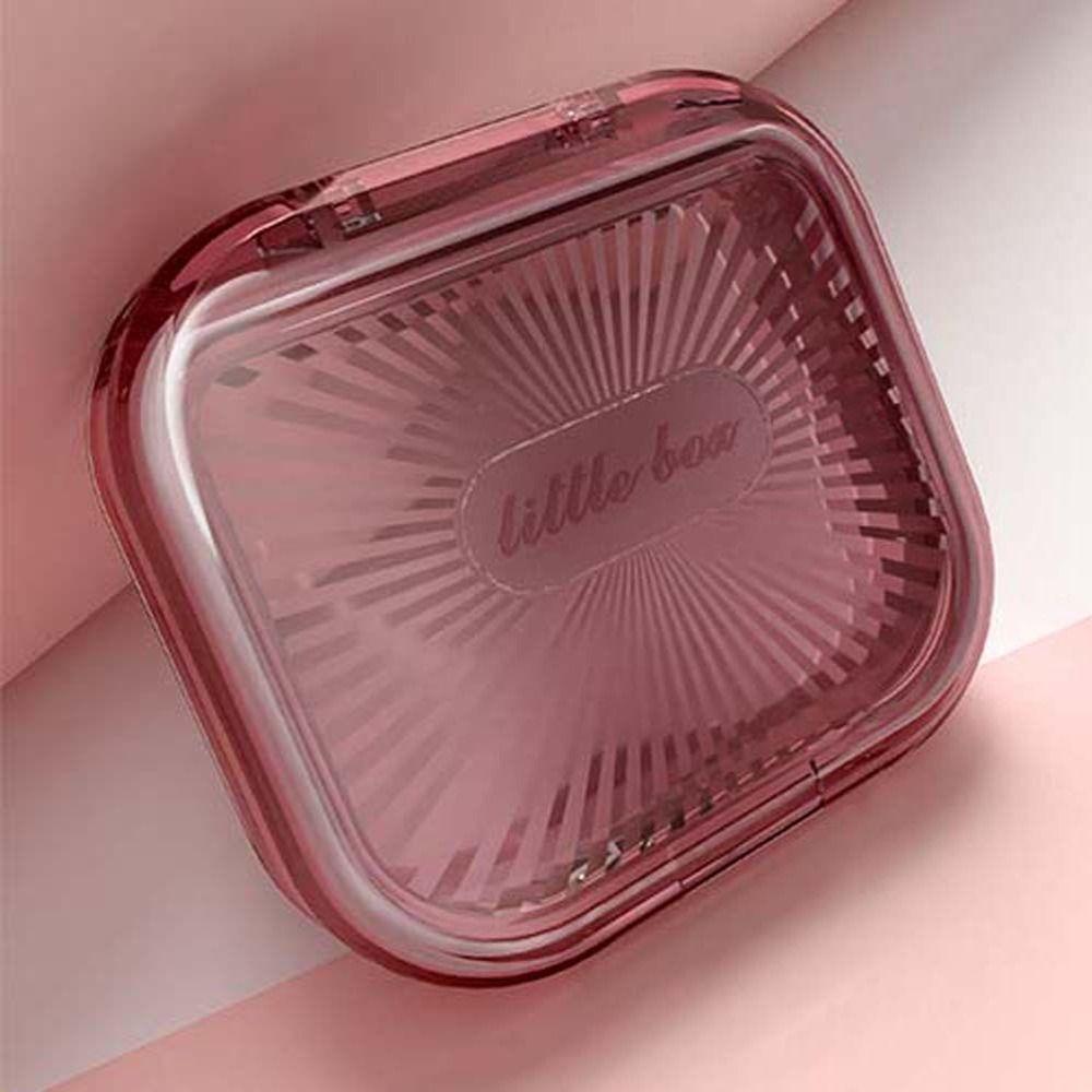 Case Transparent Jewelry Box Rings Container Earring Storage Case Invisible Braces Storage Case