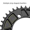 32T/34T/36T/38T 104BCD Велосипеды Круглая Форма Узкий Широкий Звездочка Цепи Велосипед Круг Шатунный Комплект Односкоростной Части