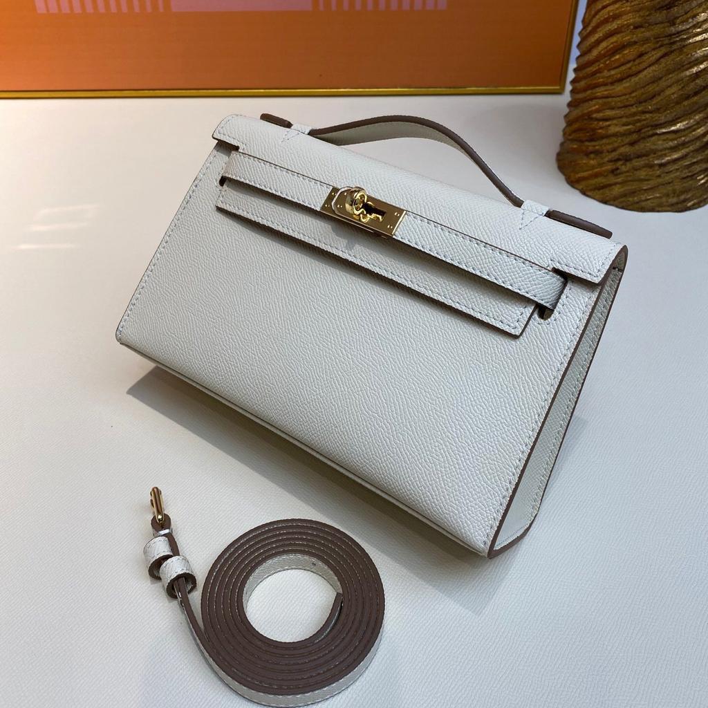 Wholesale New Generation Simple Small Square Bag Single Shoulder Oblique Span Portable First Layer Cowhide Women's Bag Sewing Line