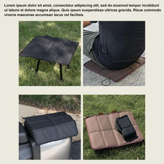 Складная подушка для сиденья, портативный водонепроницаемый коврик для сидения, легкий, для путешествий на открытом воздухе, кемпинга, пешего туризма, рыбалки, стадиона, сиденья