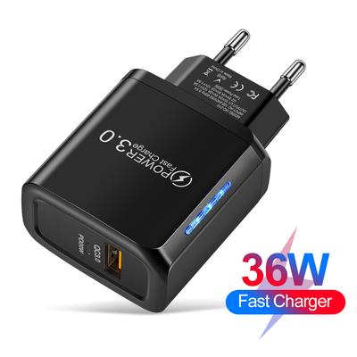 36 Вт USB C зарядное устройство быстрая зарядка QC3.0 Type C быстрая зарядка для iPhone Samsung Xiaomi Poco USB C мобильный телефон адаптер зарядное устройство
