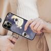 Милый галактический Чехол-бампер с магнитом для телефона APPLE iPhone 17 Air 16 14 13 12 Pro Max 15 Plus Беспроводная зарядка С крышкой MagSafe