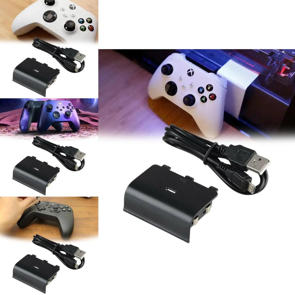 Перезаряжаемый аккумуляторный блок для Xbox One емкостью 2400 мАч для геймеров