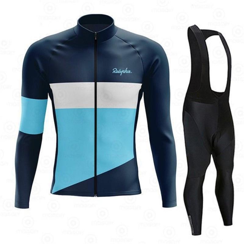Unisex Thermal Fleece Long Sleeve Cycling Jersey Windproof Mountain Road Bike Apparel Winter