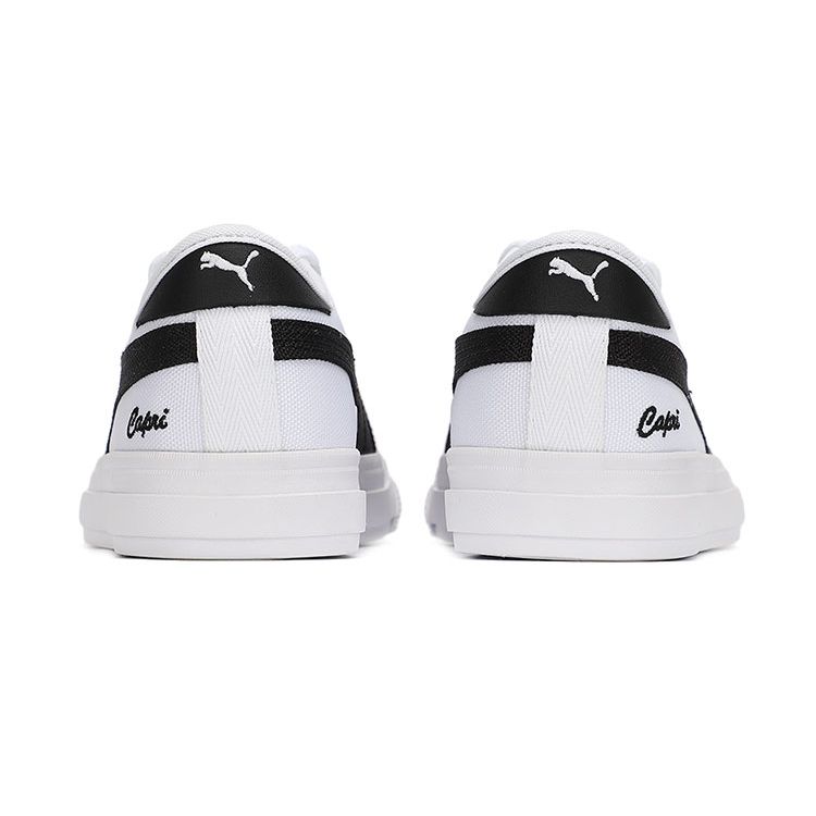 Puma Capri White Black Unisex Sneakers 369246-13