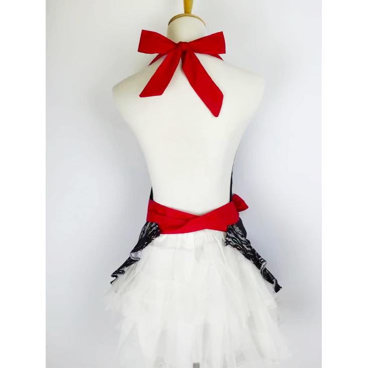 Черный кружевной кокетливый фартук с карманом, забавные ретро сексуальные кулинарные пинап-фартуки для женщин, девушек