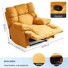 Luxury Electric Rocking Recliner Sofa