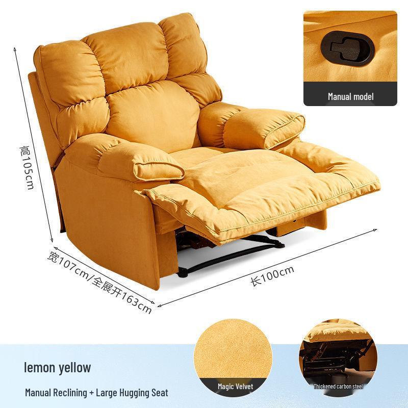 Luxury Electric Rocking Recliner Sofa