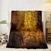 Middle-earth Map Adventure The Lord Blanket Flannel Blanket for bed, sofa, Camping, Hiking, Picnic Essentials, gift for family Fan gifts