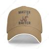 Master Baiter Funny FisherUnisex Classic Baseball Cap Unisex Hats Visor Protection Snapback  Gifts Caps