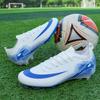 Новые легкие нескользящие футбольные бутсы с низким верхом, для юношей, мужчин и женщин, для соревнований и тренировок на искусственном покрытии