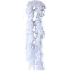 Feather Boas With Heart Rimless Sunglasses - 2M/6.6ft Feather Boa For Women - Ideal For Dancing, Wedding, Party, Cosplay