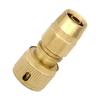 Reliable Brass Quick Connector Adaptor for Expanding For Garden Water Hose Repair and Faucet to Nozzle Attachment