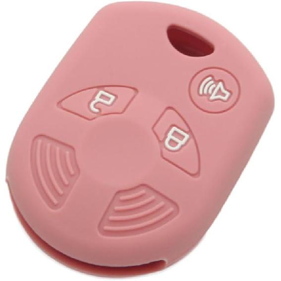 SEGADEN Silicone Cover Protector Case Holder Skin Jacket Compatible with Ford Edge Escape Expedition Explorer F-150 Flex Ranger Windstar 3 Button