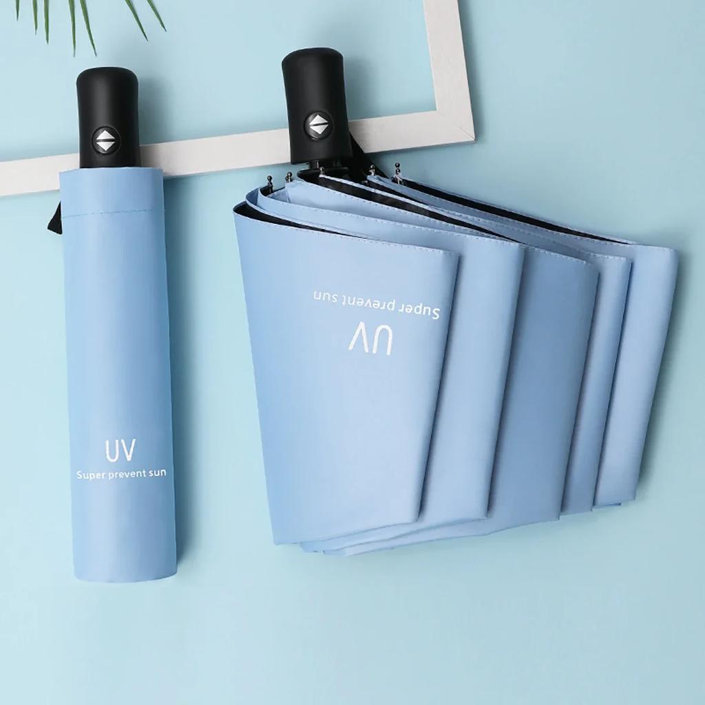 8 ребер, дорожные зонтики от дождя и солнца, ветрозащитный многоцветный дорожный зонт, автоматический открывающийся и закрывающийся