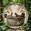 In-Stock Distressed Retro Chicken Wall Décor Sign