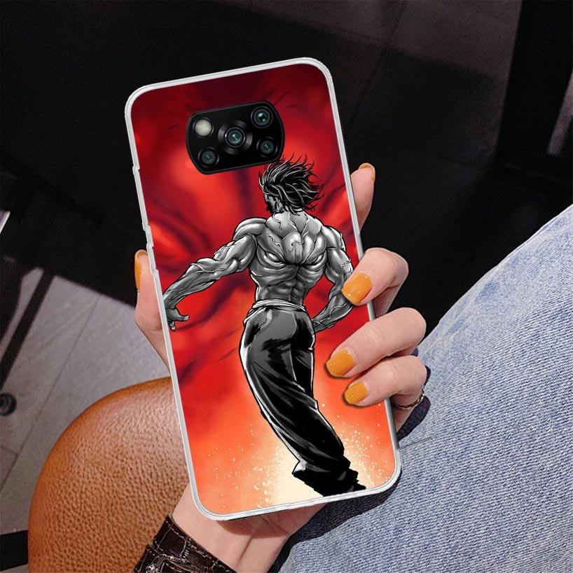 Чехол для телефона Baki the Grappler Original Anime для Xiaomi Poco X7 X6 X5 Pro F7 Ultra Redmi 15C 15 13C 13 12C 12 10 10A 10C 9 9A 9C
