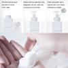 Useful New Shampoo Clear Plastic Shower Gel Liquid Foaming Bottle Pump Container Soap Dispenser