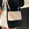Popular Diagonal Iron Edge Handbag Women's 2025 Spring New Small Square Bag Casual Shoulder Messenger Bag Tide