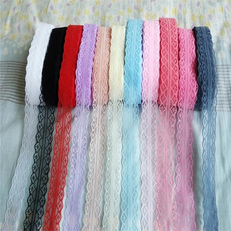 10 Yards Lace Ribbon Tape Trim Fabric DIY Embroidered Net Lace for Sewing Decoration Lace Fabric