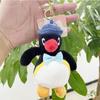 Penguin Delightful Plush Keychain Doll Featuring Colorful Patterns And Texture Cuddly