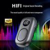 Портативная Bluetooth-колонка с клипсой и цифровым дисплеем