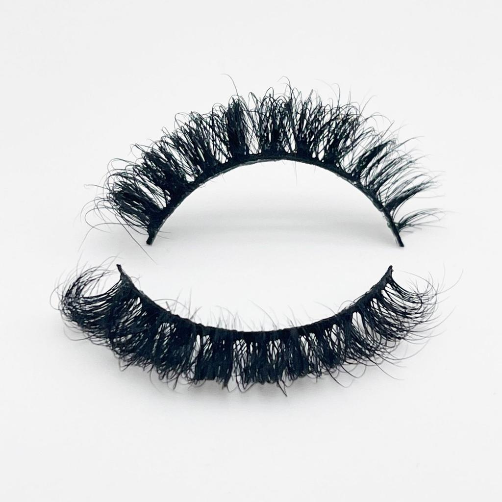 Новый продукт 15 мм норковые вьющиеся жареные ресницы европейские и американские Ближний Восток короткие ресницы натуральные мягкие русские завитки накладные ресницы