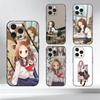 KarakaiS Jozu no Takagi San Чехол для телефона для iPhone 17,16,15,14,13,12,11 Plus,Pro Max,XS,Мягкий силиконовый черный чехол