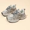 Dad Shoes Girl 2025 Spring and Summer New Mesh Breathable Versatile Small Thick-soled Non-slip Lightweight Casual Sneakers
