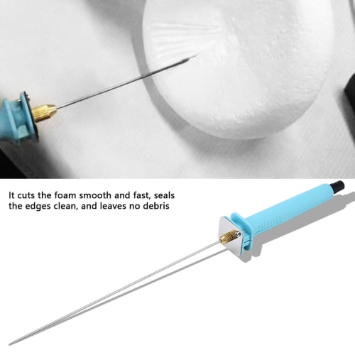 Easy-to-use Foam Cutting Pen with Power Adapter, Ideal for Cutting Custom Foam Blocks, Cutting, Engraving, and Writing On Foam. Hot Wire Cutter Pen, U
