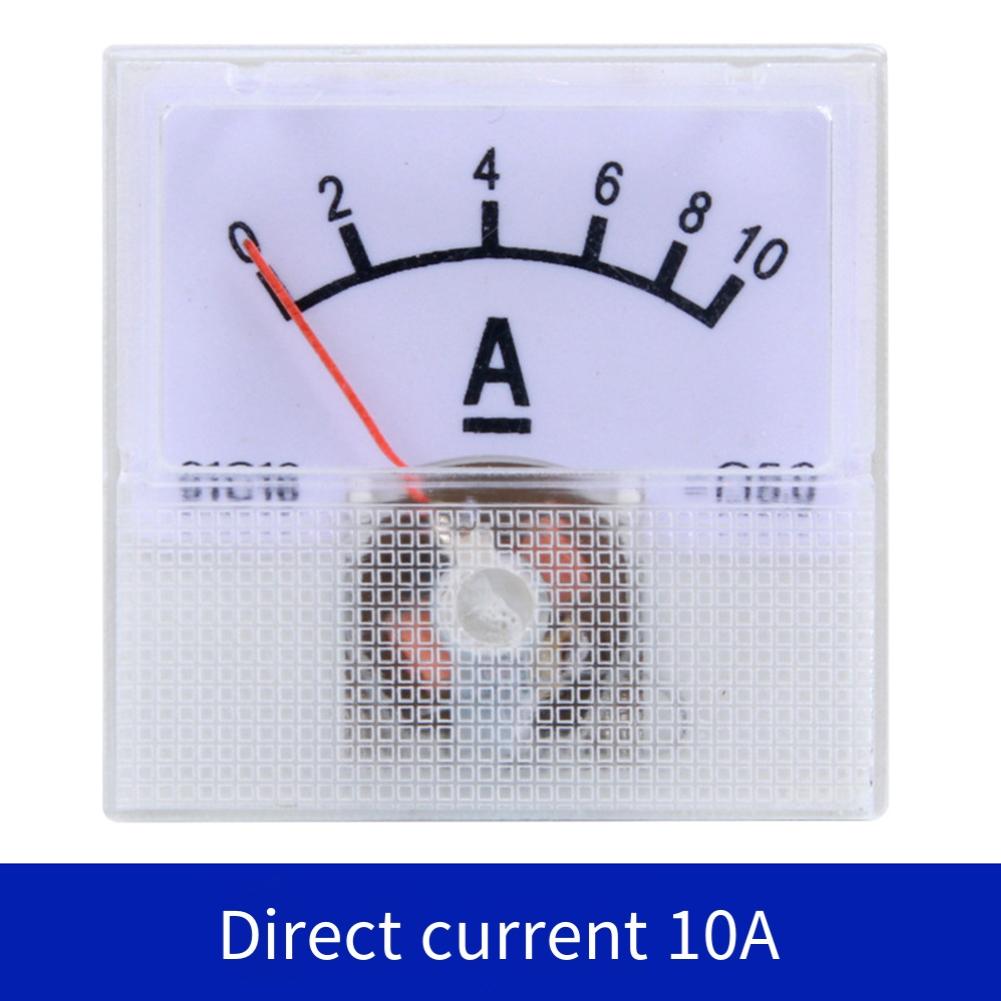 91C16 Analog DC Ammeter Mechanical Pointer Type Ampere Meter Panel Current Meter For Industrial Mining And Power Applications