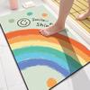 Bathroom Super Absorbent Floor Mat Doormat Anti Slip Soft Diatomite Mud Floor Mat Easy To Clean Door Mat