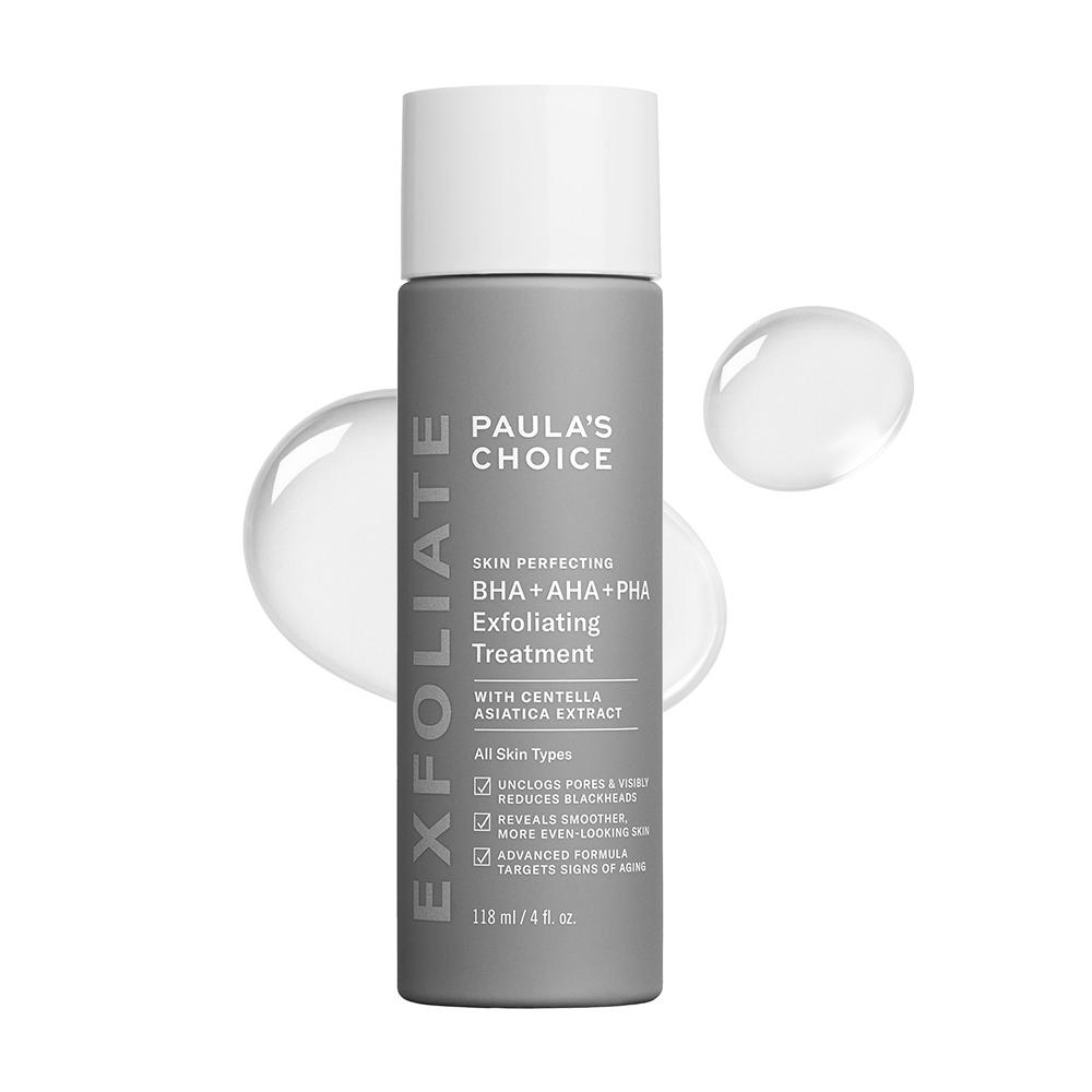 Paula's Choice Жидкий эксфолиант для совершенствования кожи BHA+AHA+PHA 118 мл - Отшелушивающий, сужающий поры, корейский
