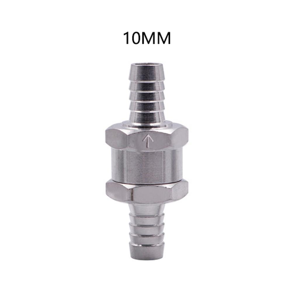 Fuel Non Return Check Valve 6/8/10/12mm Aluminium Alloy Petrol Diesel Water Fuel Line One Way for Peugeot Renault
