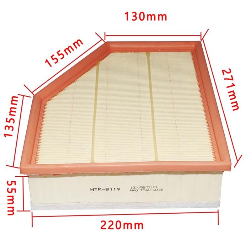 Car Air Filter For BMW  5 (G30, F90) 525 i 2017- B46 B20 B,B48 B20 A,B48 B20 B 6 Gran Turismo (G32) 630 i OEM 13718577171