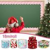 Christmas Candy Poster Border Stickers  for Home Party DIY Wall Decoration