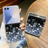 Чехол 'Цветок вишни' для Samsung Galaxy Z Flip 7 6 5 4 3 5G Складная ПК-крышка для телефона для Galaxy Z Flip7 FE Flip6 Flip5 Flip3 Flip4