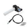 Motorcycle 7/8" 22mm Quick Twist Gas Throttle Handle Grips 1080mm Cable For Dirt Pit Bike Motocross ATV Modified Accessories